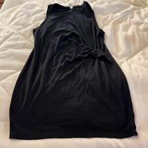 Gentle Fawn Black Sleeveless Mini Shift Dress